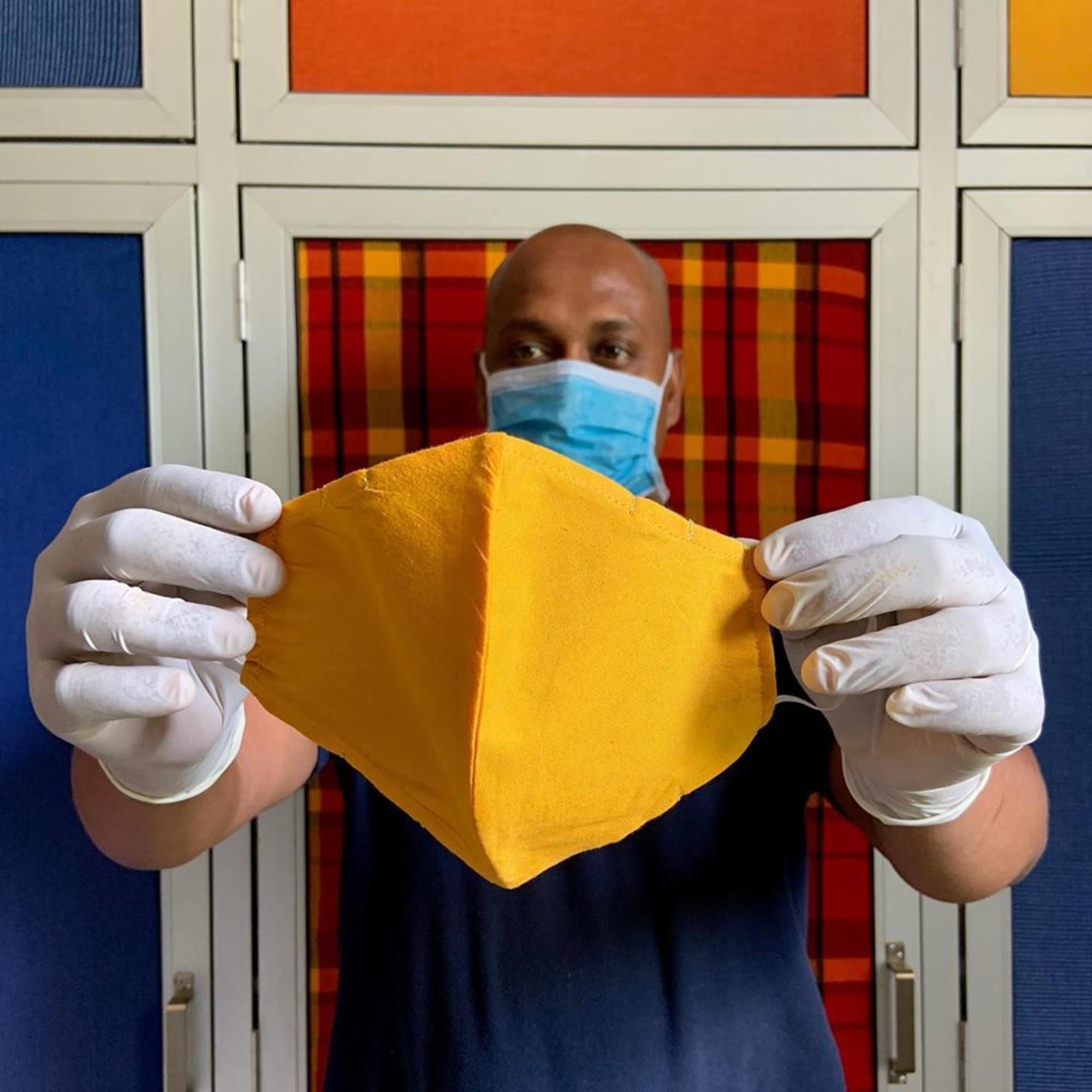 Mascarilla comercio justo